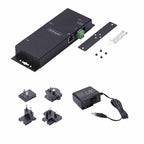 StarTech.com I23-SERIAL-ETHERNET convertidor, repetidor y aislador en serie RS-232 RJ-45 Negro (8)