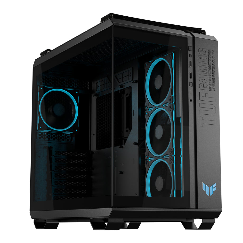 ASUS TUF GAMING GT502 Horizon TG ARGB Black Midi Tower Negro (2)