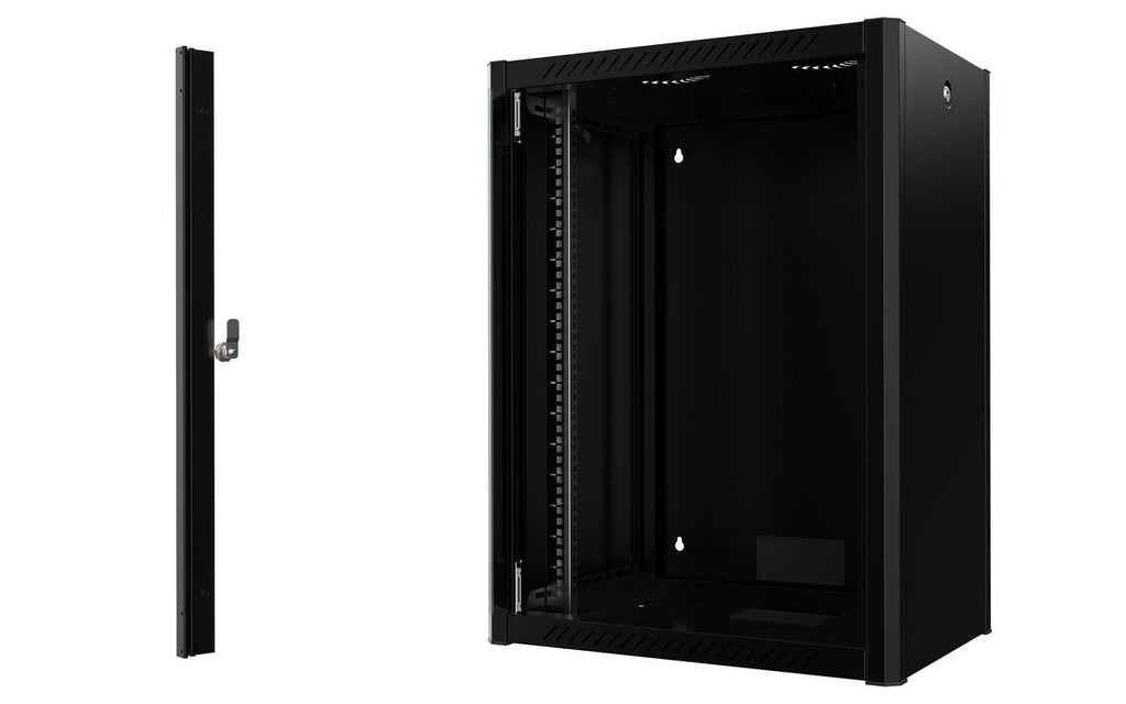 Armario de rack Lanview RWP16U45BL 16U Rack de pared Negro