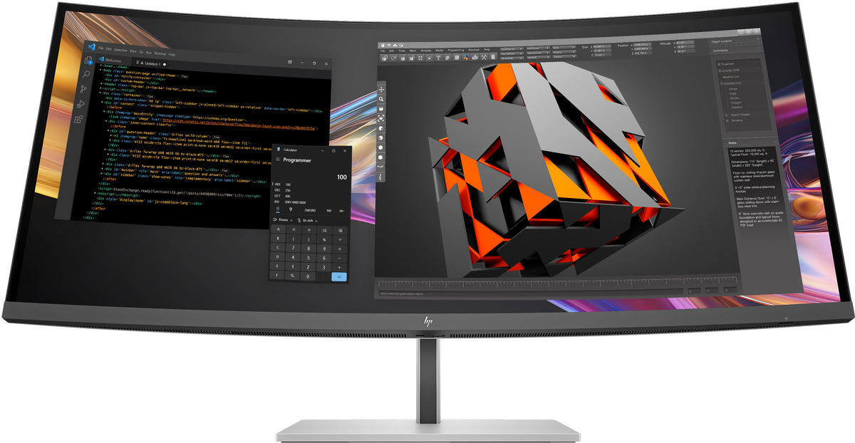 HP Series 7 Pro 37.5 inch WQHD+ Thunderbolt 4 Monitor - 738pu pantalla para PC 95,2 cm (37.5") 3840 x 1600 Pixeles Wide Quad HD+ LCD (2)