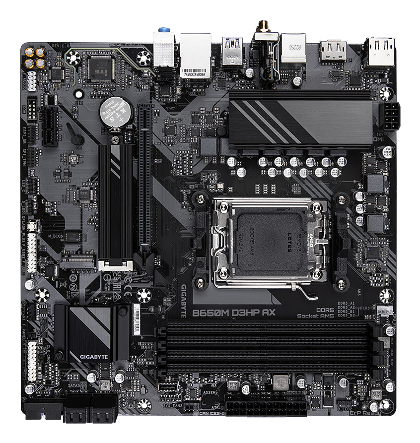 GIGABYTE B650M D3HP AX placa base AMD B650 Zócalo AM5 micro ATX (4)