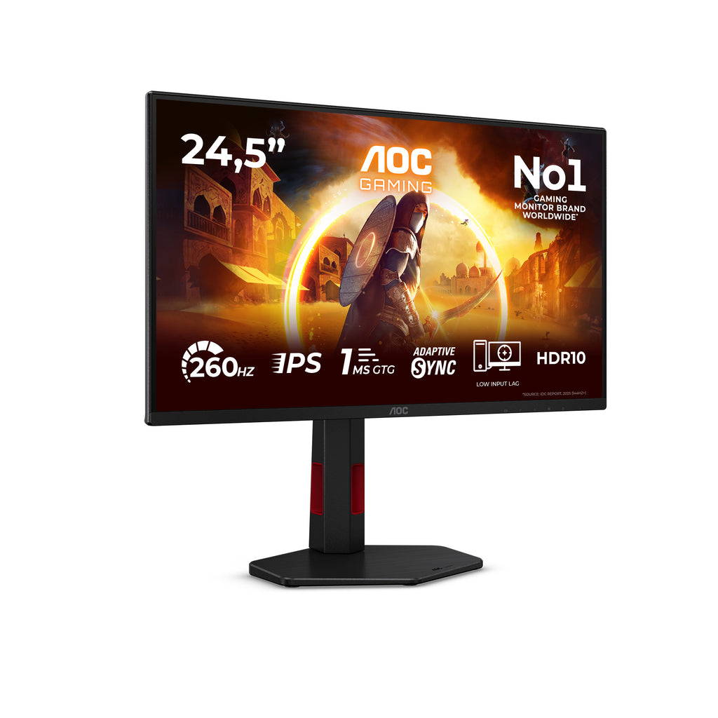 AOC G4 25G4ZR pantalla para PC 62,2 cm (24.5") 1920 x 1080 Pixeles LCD Negro, Rojo (2)