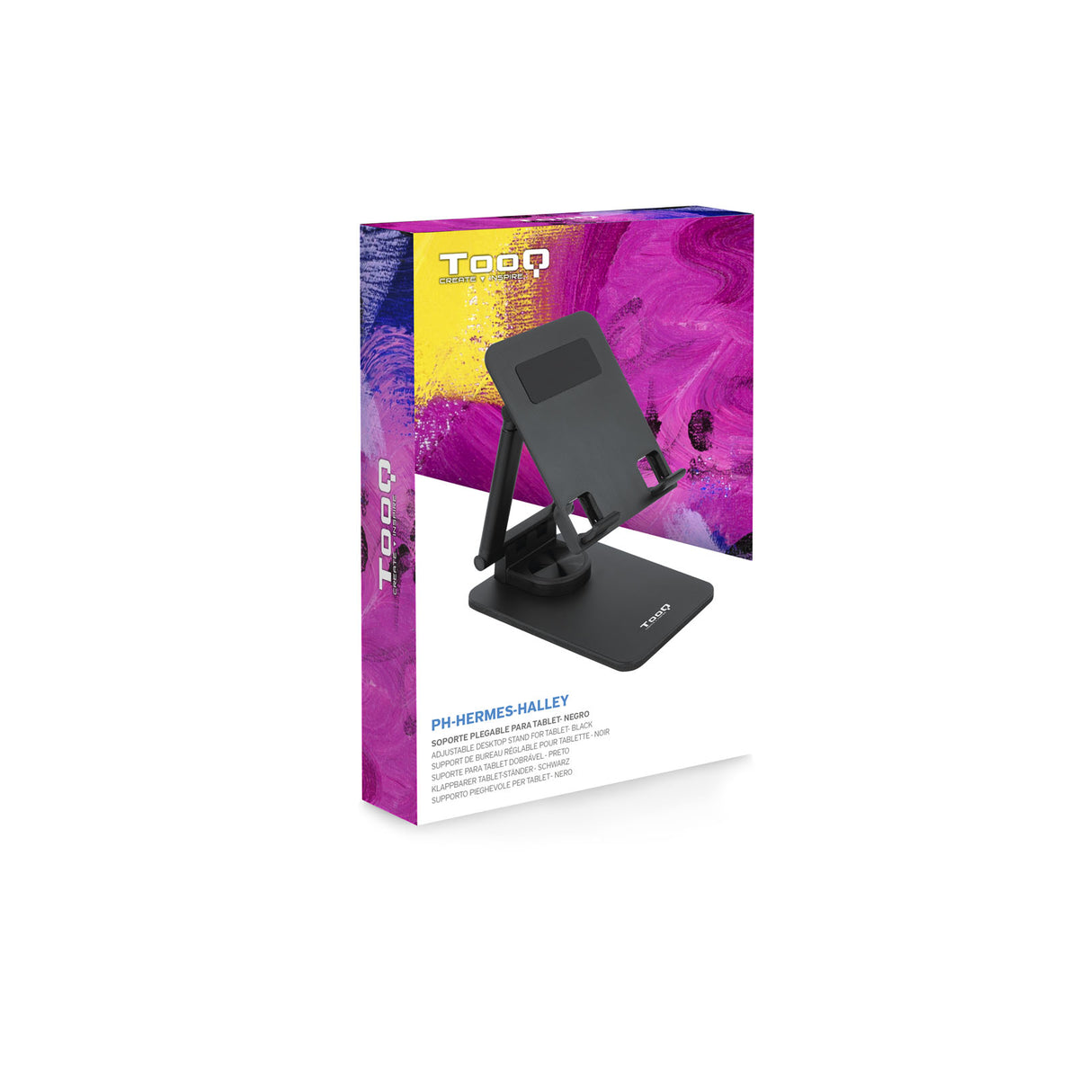 TooQ Hermes Soporte pasivo Teléfono móvil/smartphone, Tablet/UMPC Negro (5)