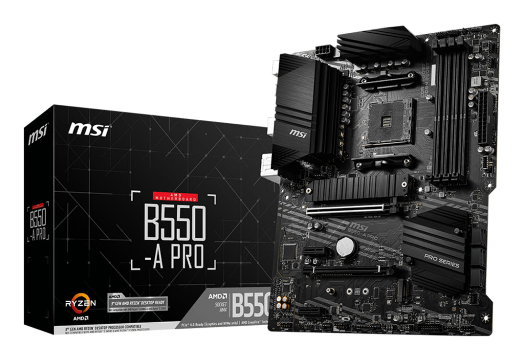 MSI B550-A PRO placa base AMD B550 Zócalo AM4 ATX (2)