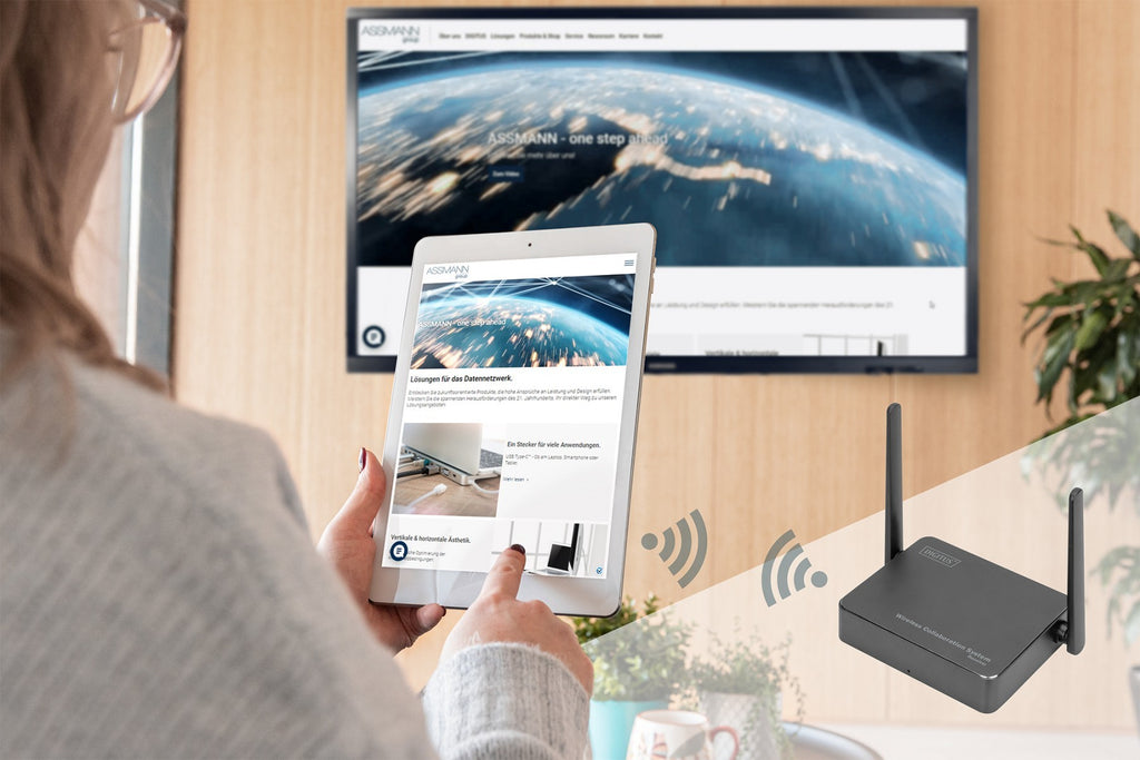Digitus DS-55317 système de présentation sans fil HDMI Bureau (5)