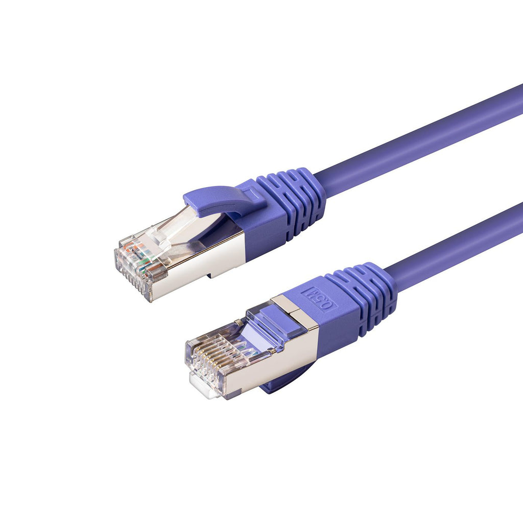 Microconnect MC-SFTP6A005P cable de red Púrpura 0,5 m Cat6a S/FTP (S-STP) Alrededor (2)