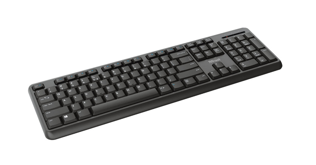 Trust TK-350 teclado Universal RF inalámbrico QWERTY Inglés del Reino Unido Negro (3)