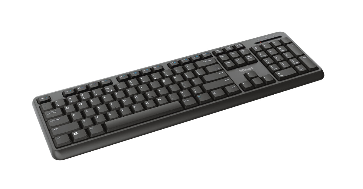 Trust TK-350 teclado Universal RF inalámbrico QWERTY Inglés del Reino Unido Negro (3)