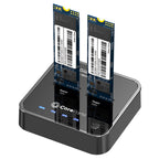 CoreParts MS-CLONER-NVME base de conexión para disco duro Negro (2)