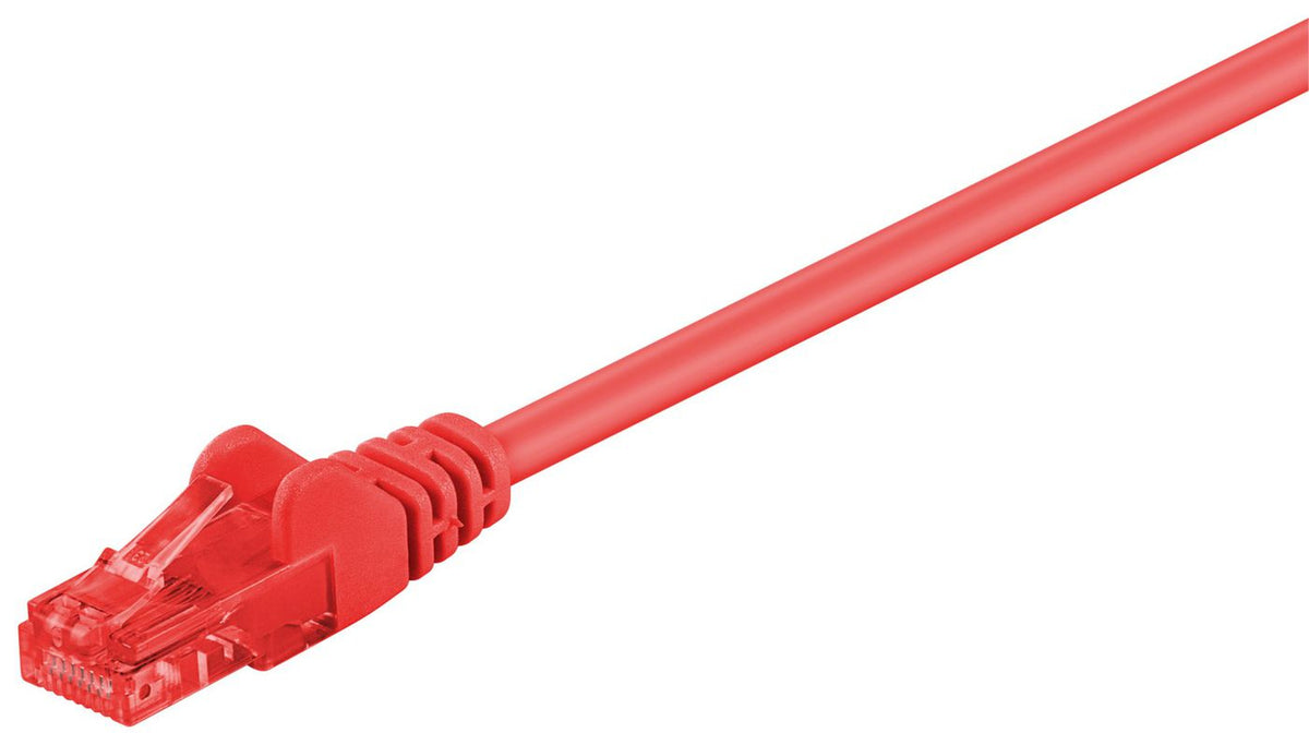 Microconnect UTP625R cable de red Rojo 25 m Cat6 U/UTP (UTP) Alrededor (2)