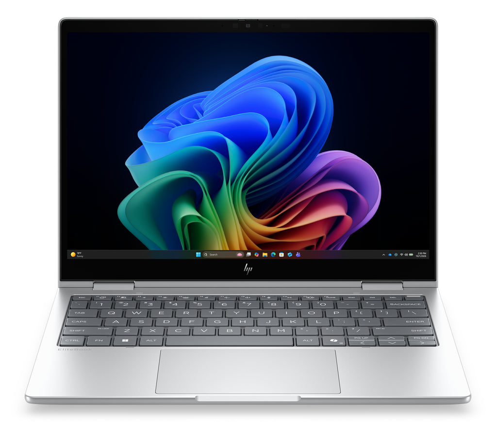HP EliteBook 8 Flip G2i 13 inch Notebook Next Gen AI PC Wolf Pro Security Edition Copilot+ PC Intel Core Ultra 5 325 Portátil 33,8 cm (13.3") Pantalla táctil WUXGA 16 GB LPDDR5x-SDRAM 512 GB SSD Wi-Fi 7 (802.11be) Windows 11 Pro Plata (2)