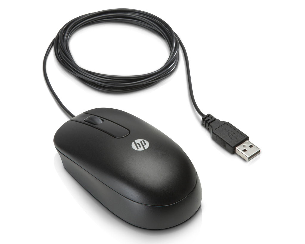 HP USB Optical Scroll Mouse ratón Oficina Ambidextro USB tipo A 800 DPI (3)