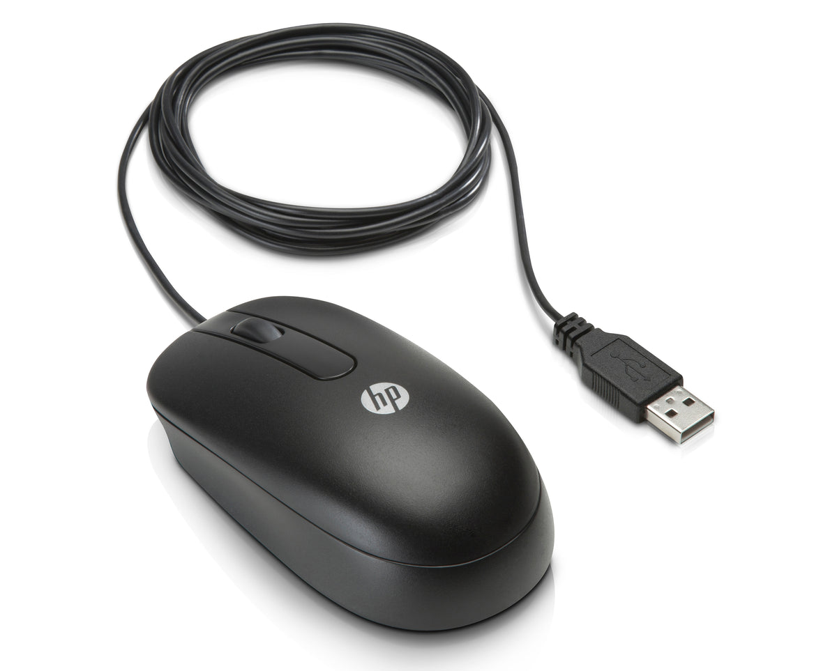 HP USB Optical Scroll Mouse ratón Oficina Ambidextro USB tipo A 800 DPI (3)