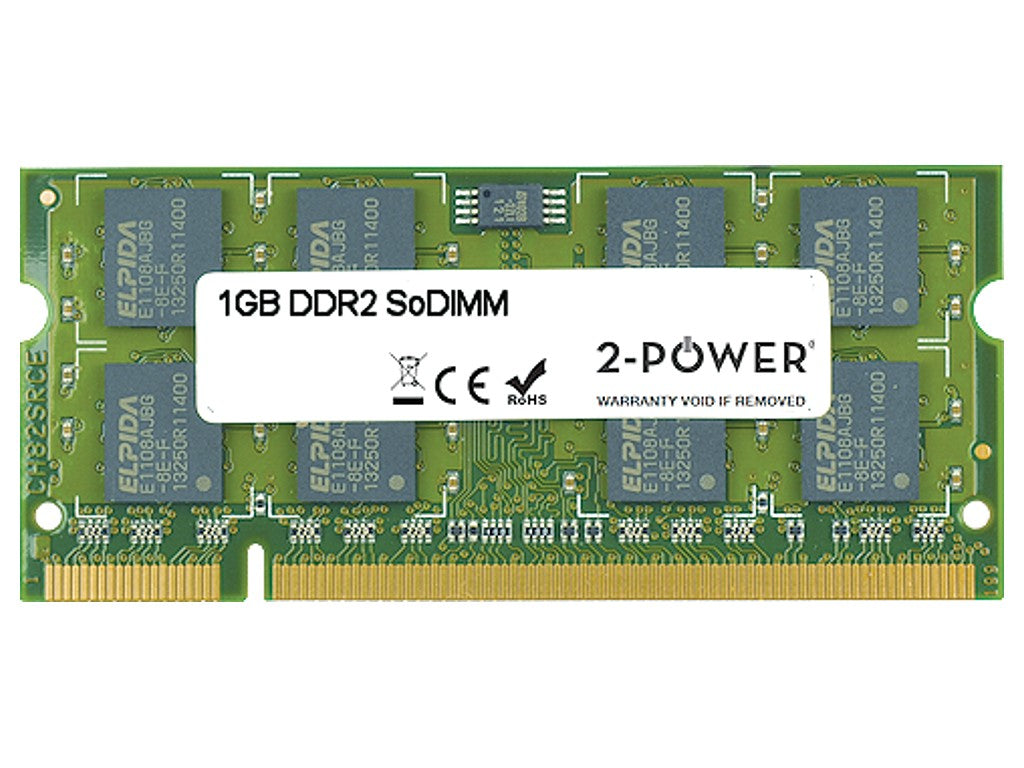 2-Power MEM4101A módulo de memoria 1 GB 1 x 1 GB DDR2 200-pin SO-DIMM