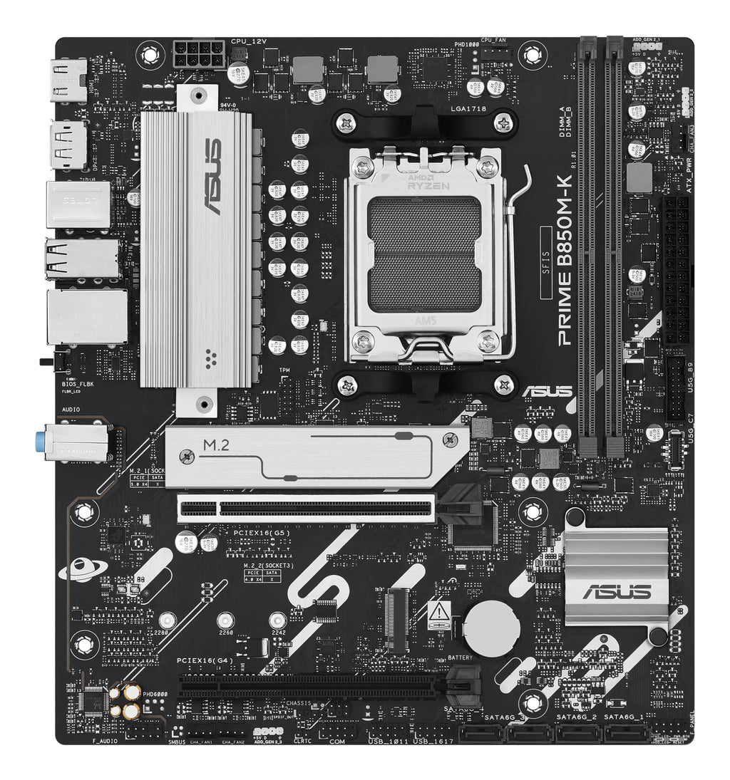 ASUS PRIME B850M-K AMD B850 Zócalo AM5 micro ATX (4)