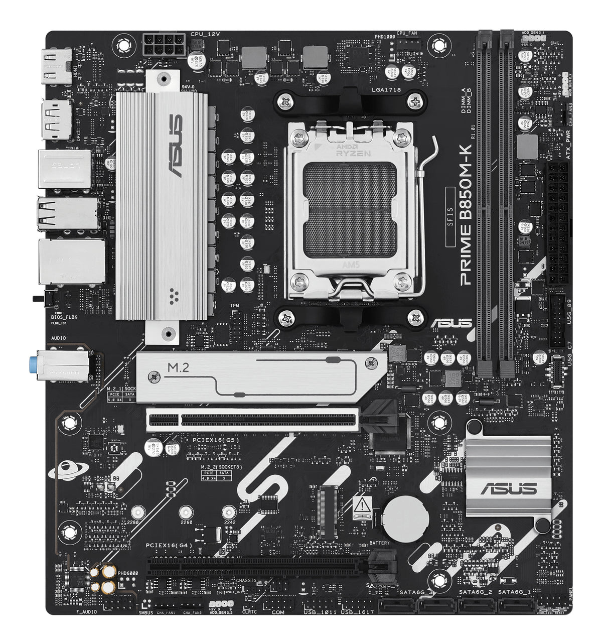 ASUS PRIME B850M-K AMD B850 Zócalo AM5 micro ATX (4)