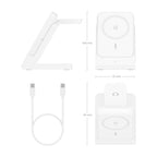 AISENS ASCH-15W4WC063-W cargador de dispositivo móvil Auriculares, Smartphone, Reloj inteligente Cargador inalámbrico Interior (6)