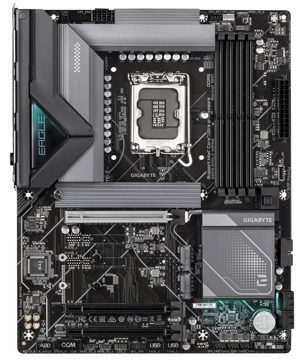 GIGABYTE B860 EAGLE WIFI6E placa base Intel B860 LGA 1851 (Socket V1) ATX (3)