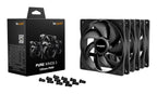 be quiet! Pure Wings 3 120mm, PWM Triple Pack Carcasa del ordenador Ventilador