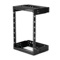 StarTech.com RK15WALLOA armario rack Bastidor de pared Negro