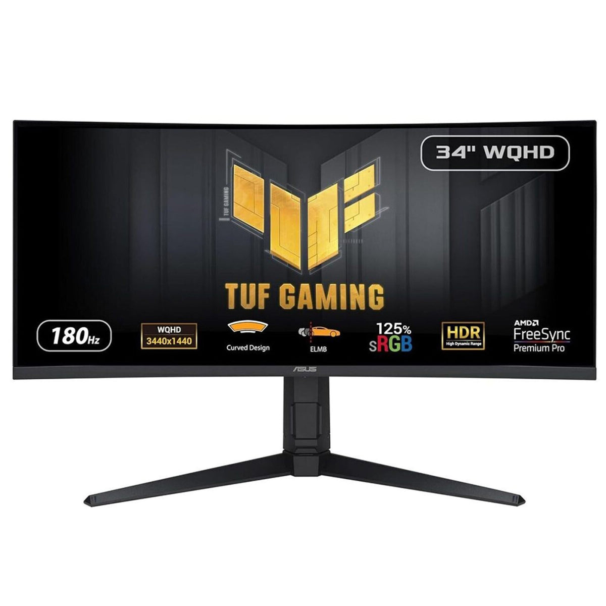 ASUS TUF Gaming VG34VQL3A pantalla para PC 86,4 cm (34") 3440 x 1440 Pixeles UltraWide Quad HD LCD Negro (2)