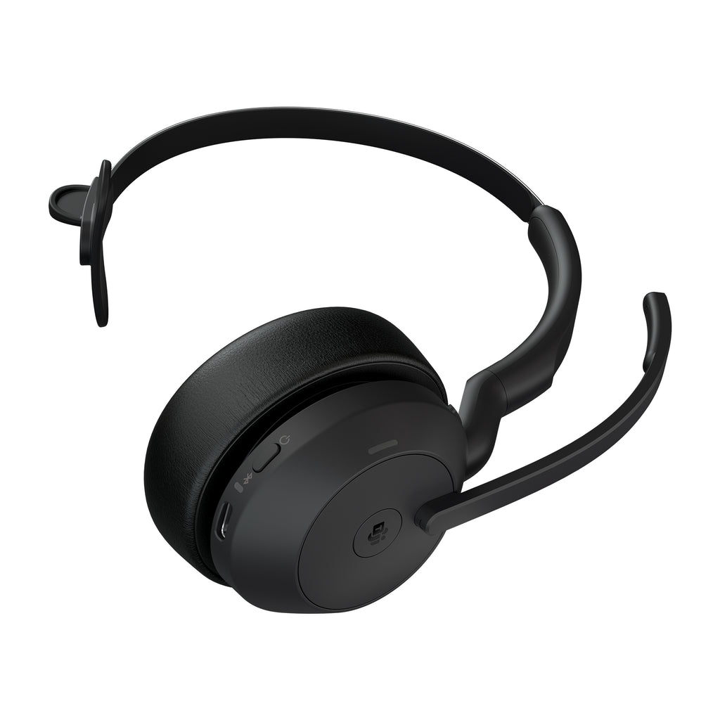 Jabra Evolve2 55 Auriculares Inalámbrico Diadema Oficina/Centro de llamadas USB Tipo C Bluetooth Base de carga (3)