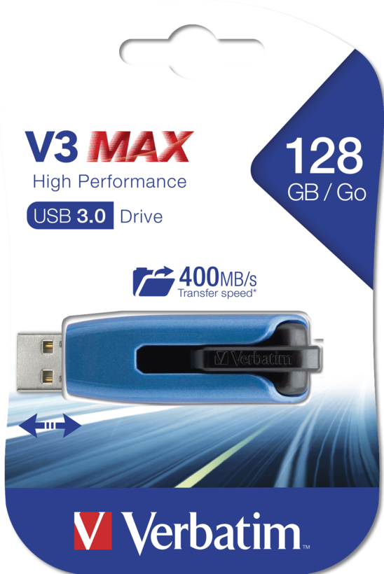 Memoria USB Verbatim V3 Max 128 GB (4)