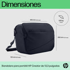 HP Creator 13.3 Dark NavyLaptop Sling 33,8 cm (13.3") Mochila bandolera Marina, Amarillo (3)