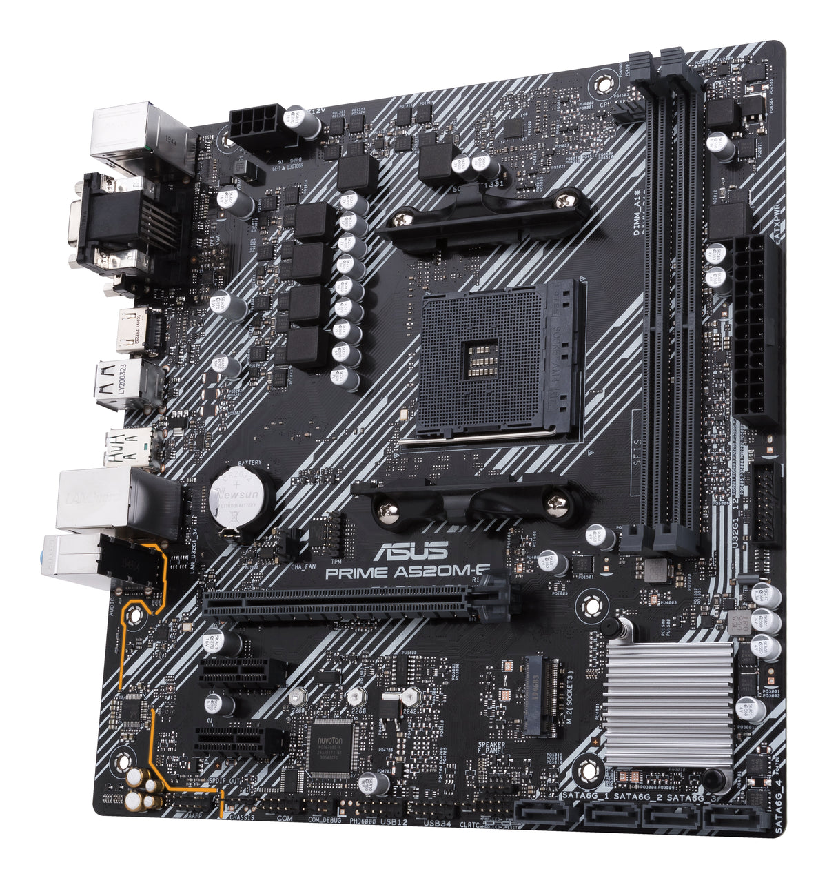 ASUS PRIME A520M-E/CSM AMD A520 Zócalo AM4 micro ATX (6)