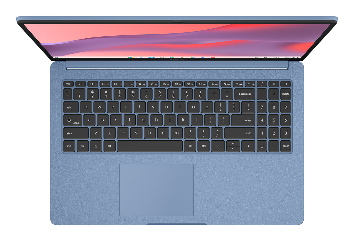 ASUS Chromebook CM1505CM4A-S70030 MediaTek Kompanio Kompanio 540 39,6 cm (15.6") Full HD 4 GB LPDDR5x-SDRAM 128 GB eMMC Wi-Fi 6 (802.11ax) ChromeOS Azul (5)