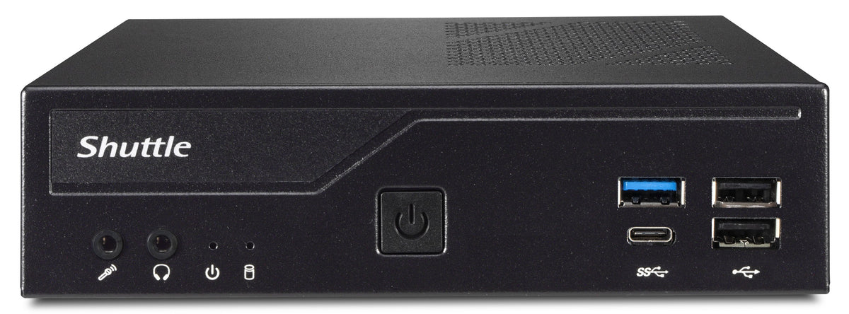 Shuttle DH610 PC/estación de trabajo barebone 1,3 l tamaño PC Negro LGA 1700 (5)