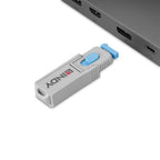 Lindy 40324 bloqueador de puerto Bloqueador de puerto + clave DisplayPort Azul Acrilonitrilo butadieno estireno (ABS) 5 pieza(s) (4)