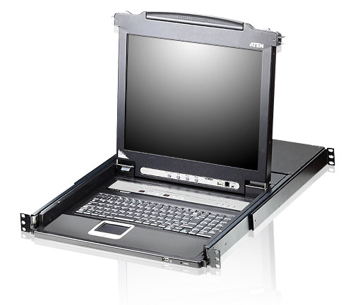ATEN CL5708N interruptor KVM Montaje en rack Negro (2)