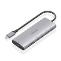 AISENS ASUC-7P031-GR base para portátil y replicador de puertos Alámbrico USB 3.2 Gen 1 (3.1 Gen 1) Type-C (2)