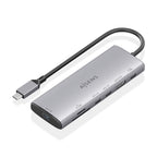 AISENS ASUC-7P031-GR base para portátil y replicador de puertos Alámbrico USB 3.2 Gen 1 (3.1 Gen 1) Type-C (2)