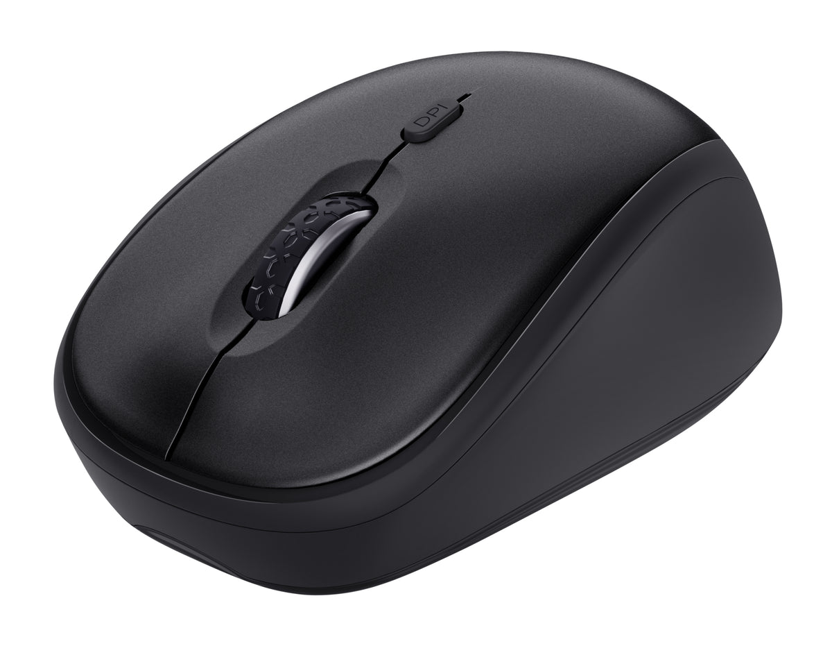 Trust TKM-360 teclado Ratón incluido Oficina RF inalámbrico QWERTY Español Negro (4)