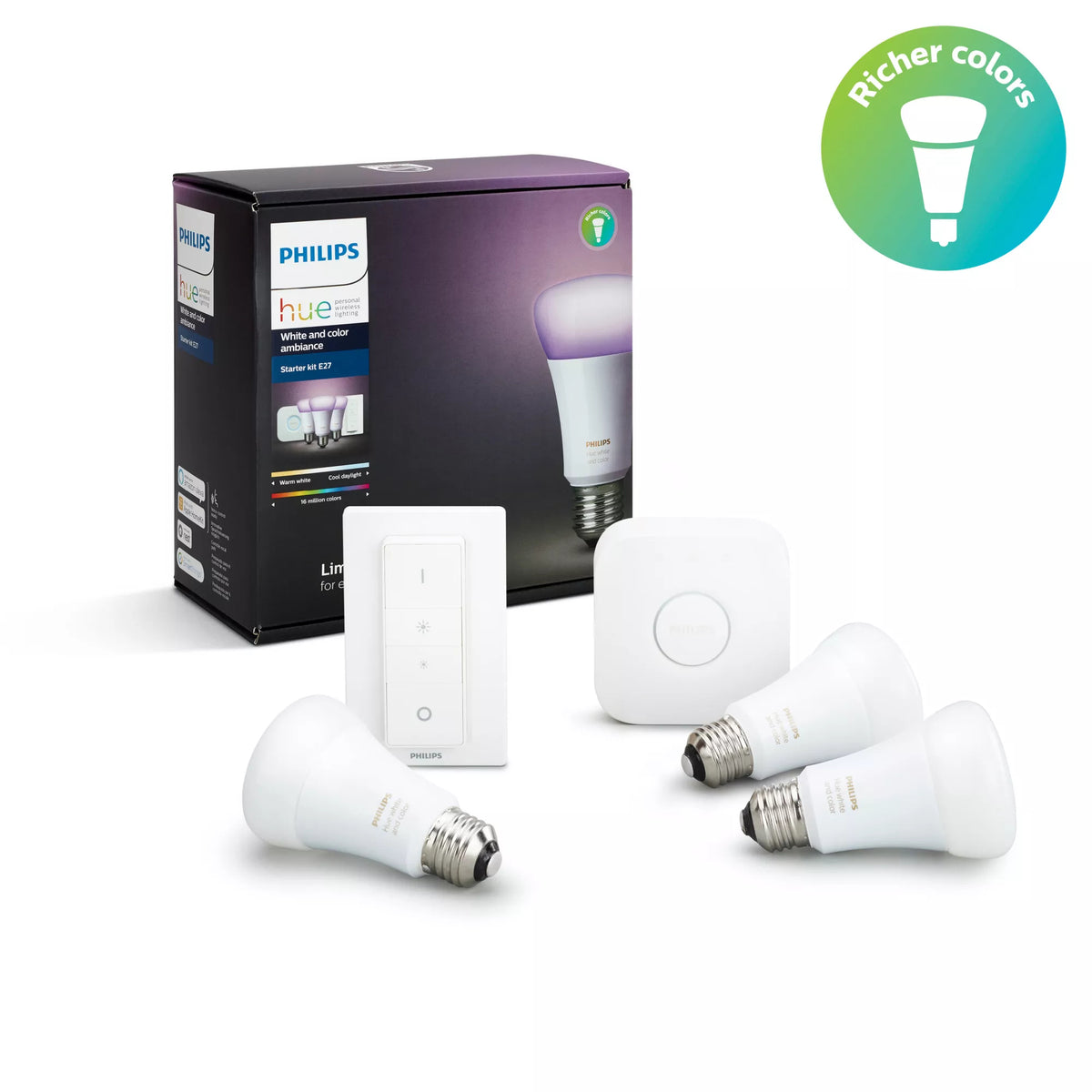 Philips Hue White and Color Ambiance Kit de inicio