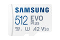 Samsung Tarjeta microSDXC EVO Plus 512 GB UHS-I