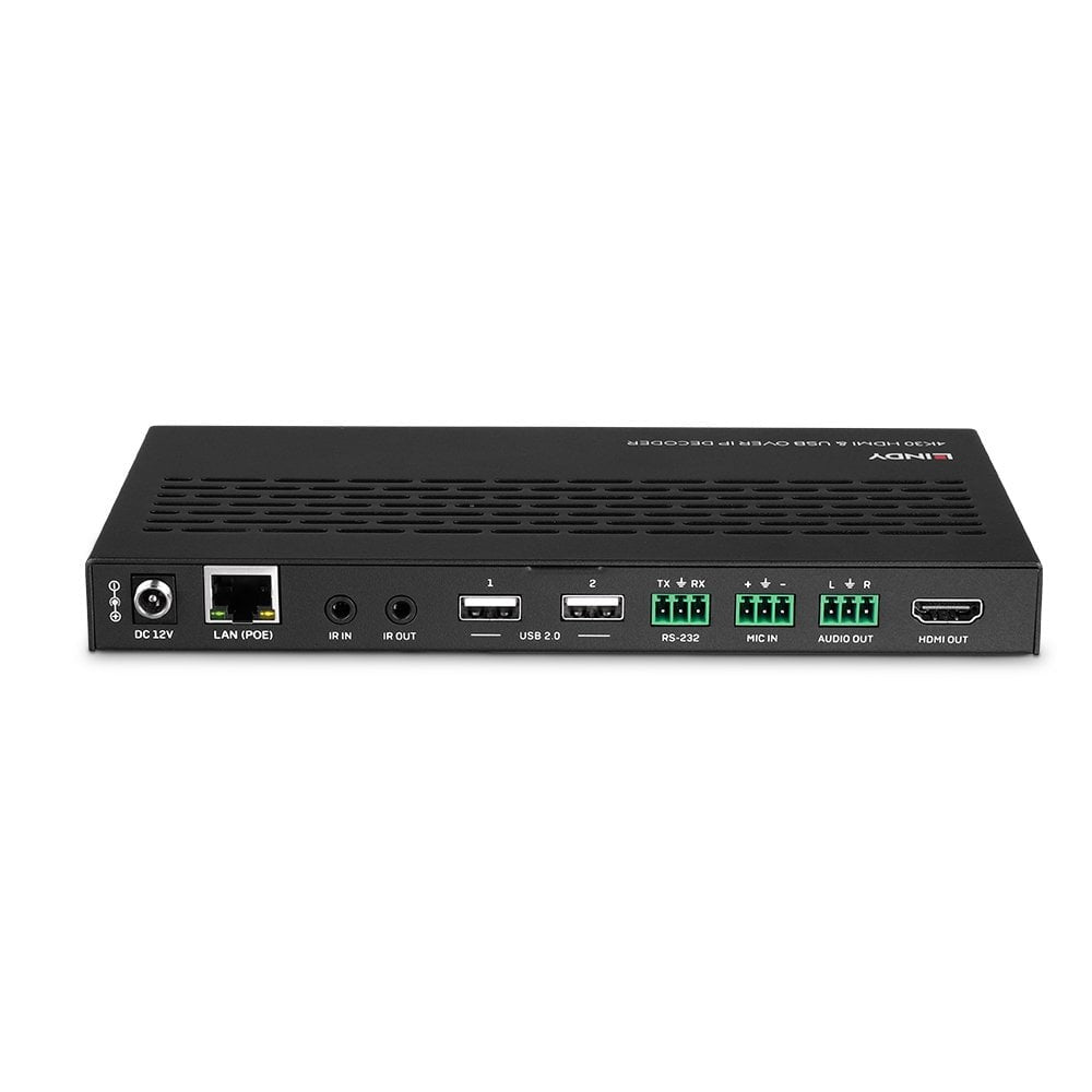 Lindy 38397 extensor audio/video Receptor AV Negro (5)
