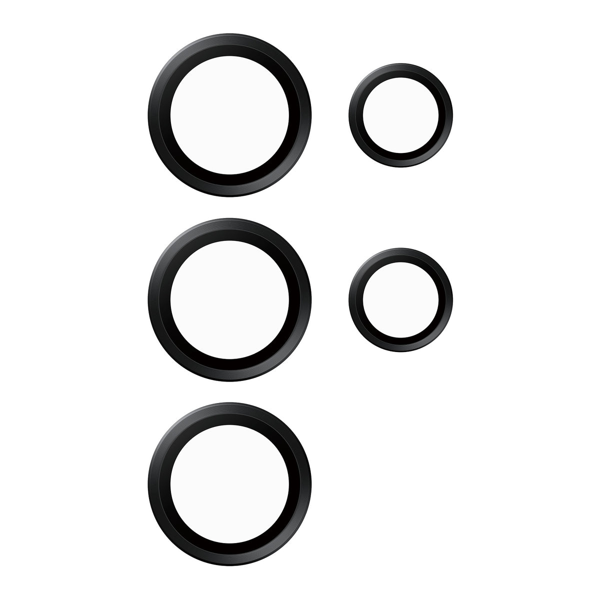 PanzerGlass ® Hoops® Camera Lens Protector Black Samsung Galaxy S24 Ultra Protector de pantalla 1 pieza(s) (4)
