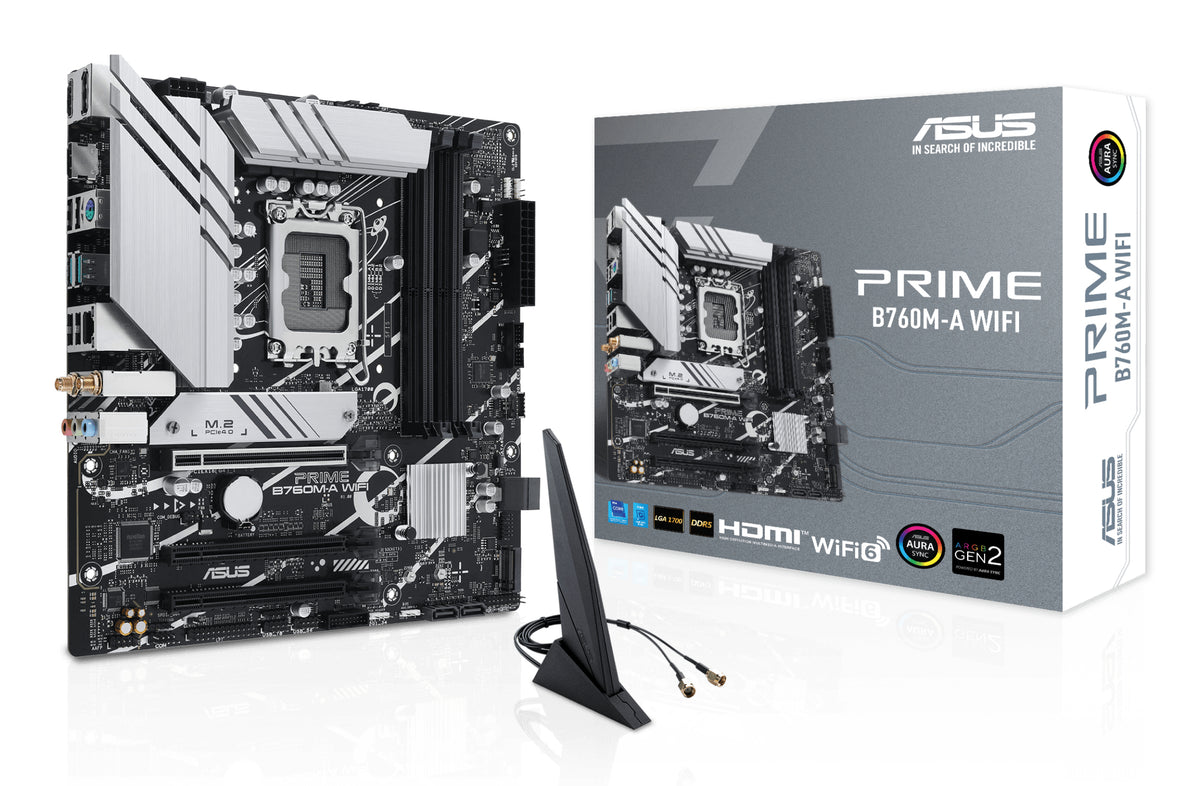 ASUS PRIME B760M-A WIFI Intel B760 LGA 1700 micro ATX (2)