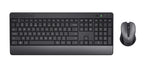 Trust TKM-45 teclado Ratón incluido Hogar / Oficina RF inalámbrico QWERTY Nórdico Negro