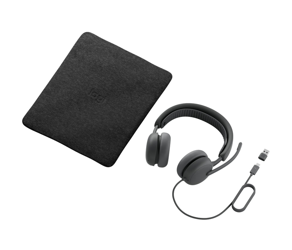 Logitech Zone Wired 2 Auriculares Alámbrico Diadema Llamadas/Música USB Type-C / USB Type-A Grafito (3)