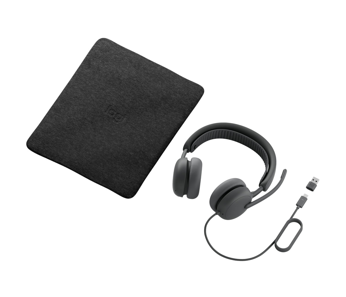 Logitech Zone Wired 2 Auriculares Alámbrico Diadema Llamadas/Música USB Type-C / USB Type-A Grafito (3)