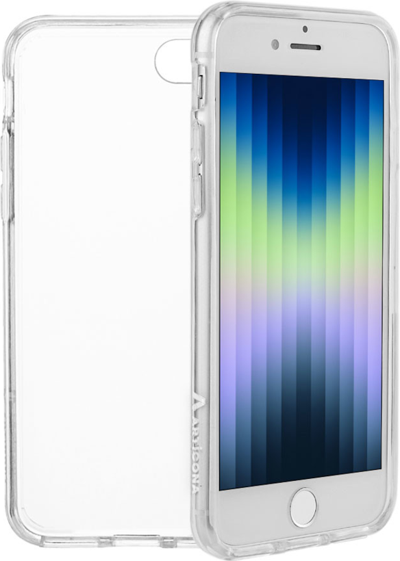 Funda rígida ARTICONA iPhone SE transp. (2)