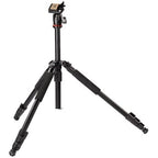 Hama Traveller 163 Ball tripode Digitales / cámaras de película 3 pata(s) Negro (3)