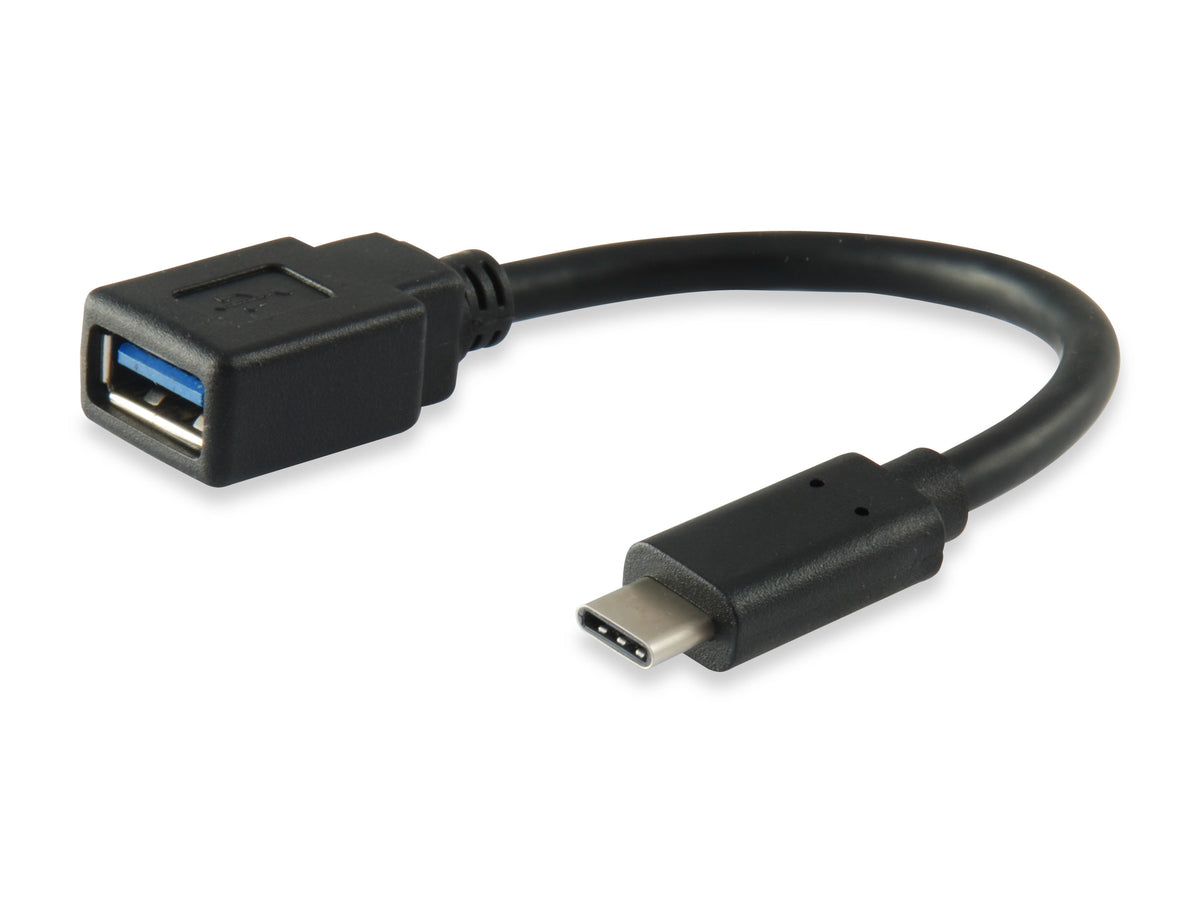 Equip 133455 cable USB USB 3.2 Gen 1 (3.1 Gen 1) 0,15 m USB C USB A Negro (2)