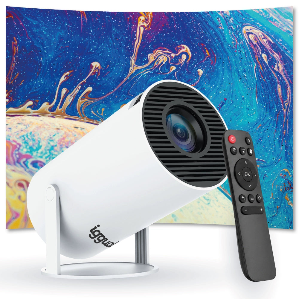 iggual IGG318973 videoproyector 170 lúmenes ANSI 720p (1280x720) Blanco