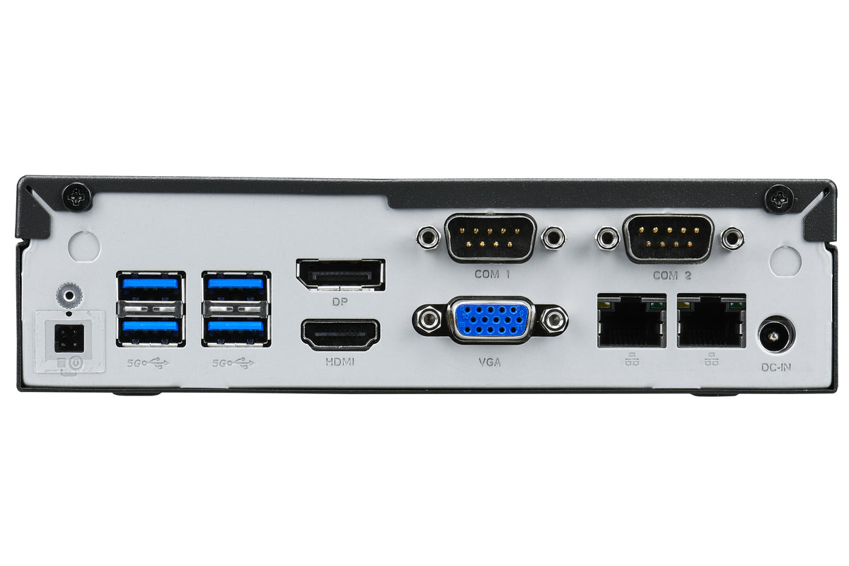 Shuttle DL30N PC/estación de trabajo barebone 1,35 l tamaño PC Negro N100 (3)