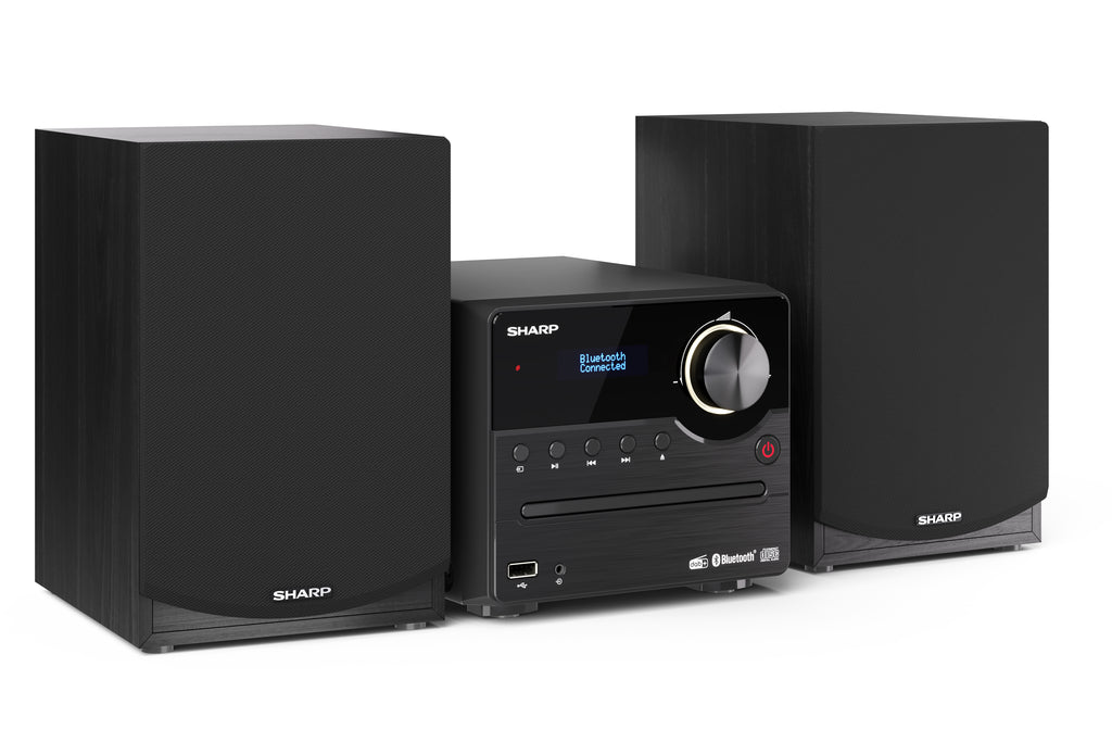 Sharp XL-B517D Microcadena de música para uso doméstico 45 W Negro (2)